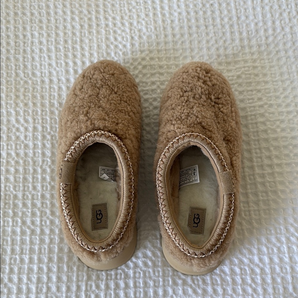 UGG Tan Sheepskin Slippers